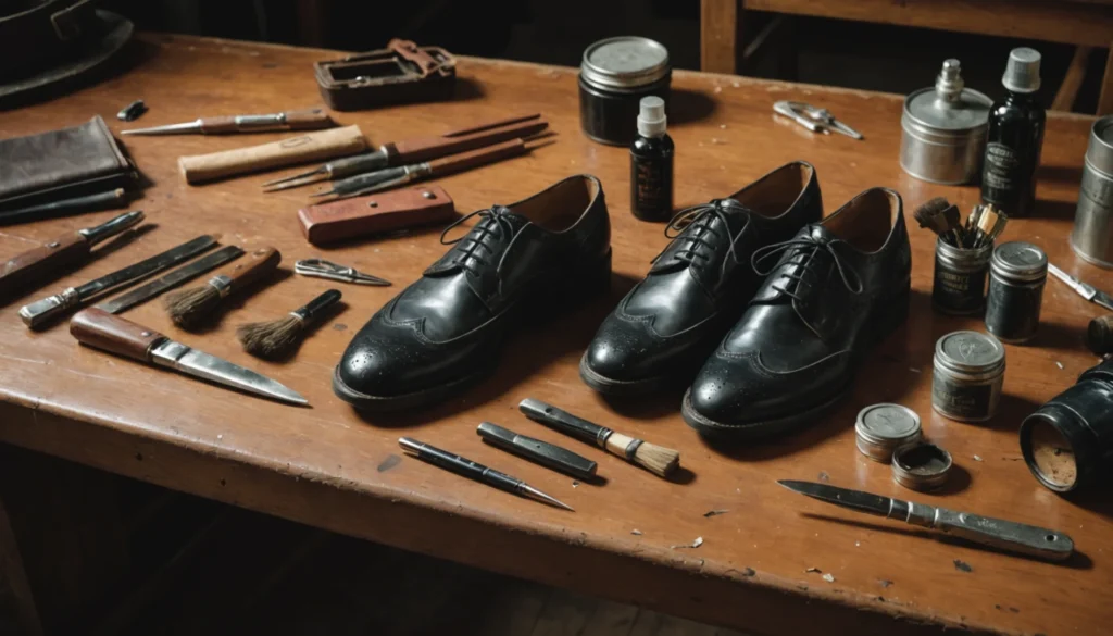 reparer cuir chaussures