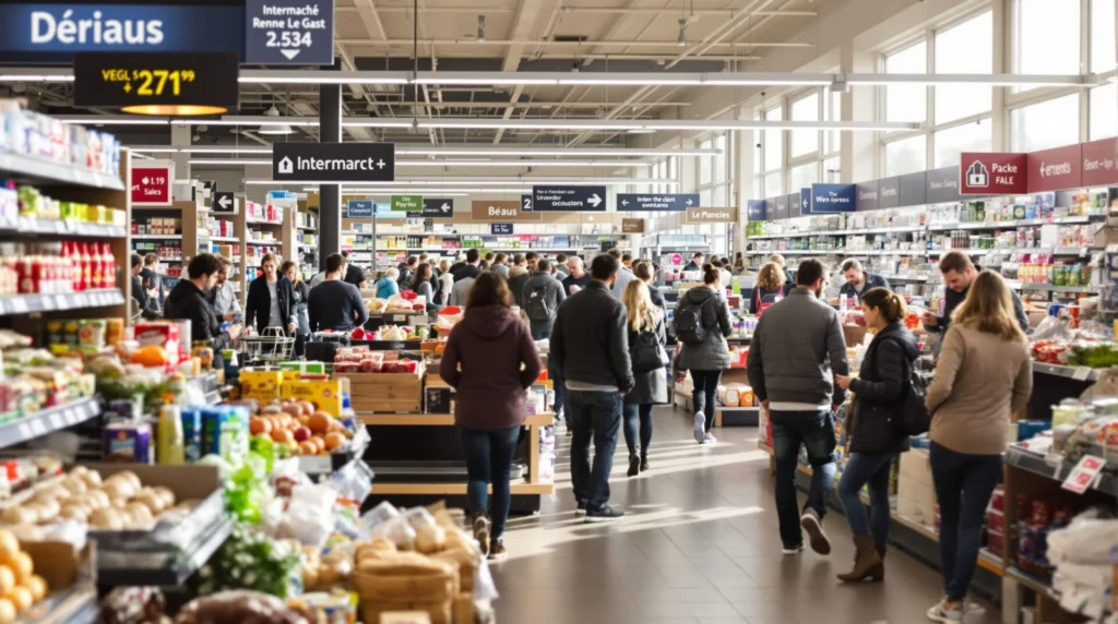 intermarché rennes le gast