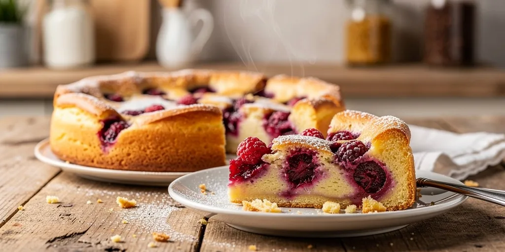 clafoutis au fruits rouges surgelés