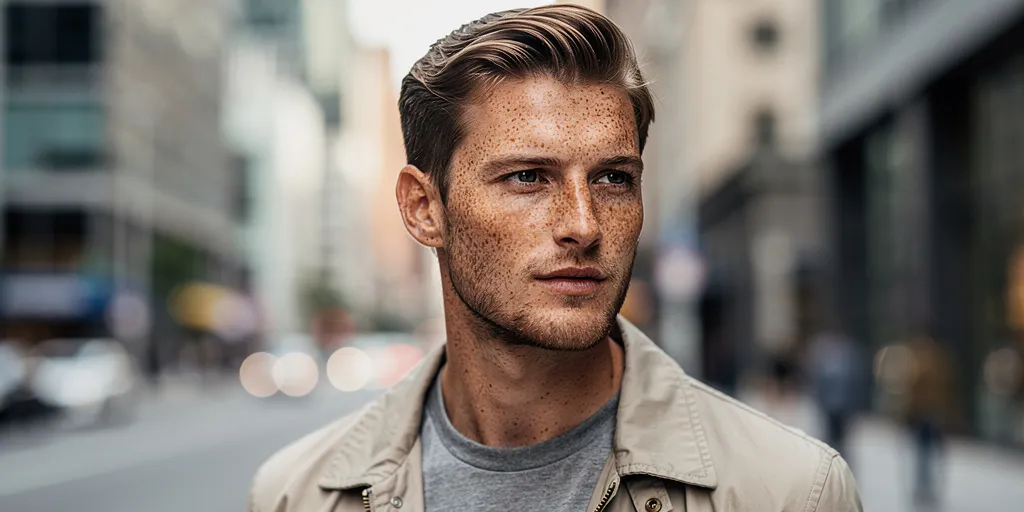 tache de rousseur homme