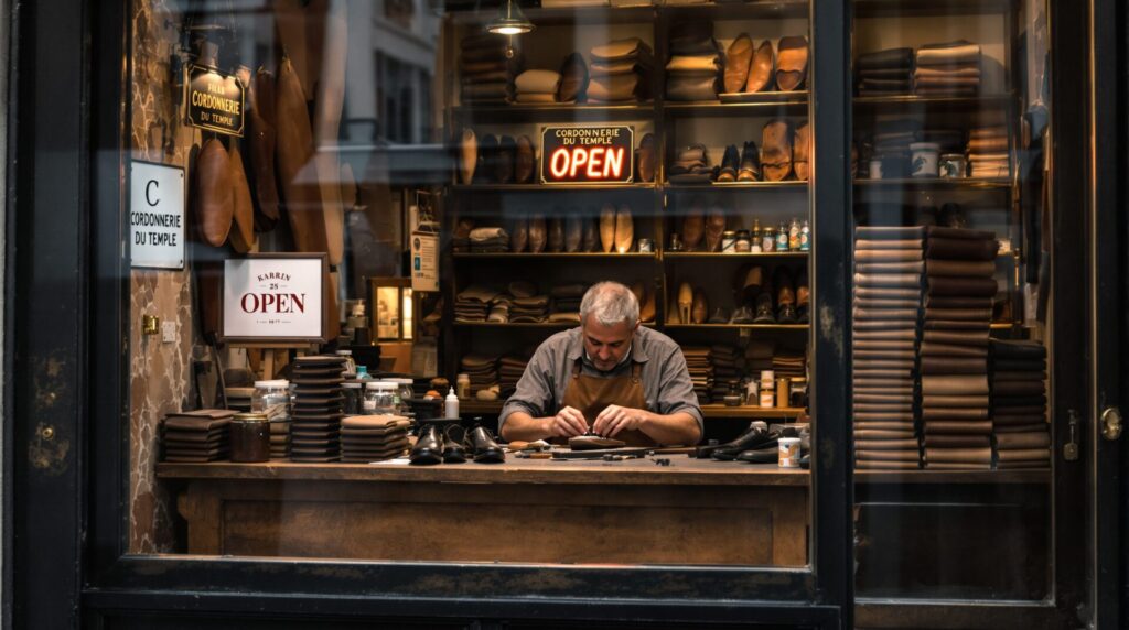 cordonnerie du temple