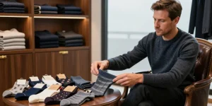 chaussette homme luxe