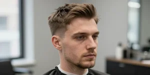 coupe visage carré homme