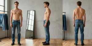 differentes coupes jeans