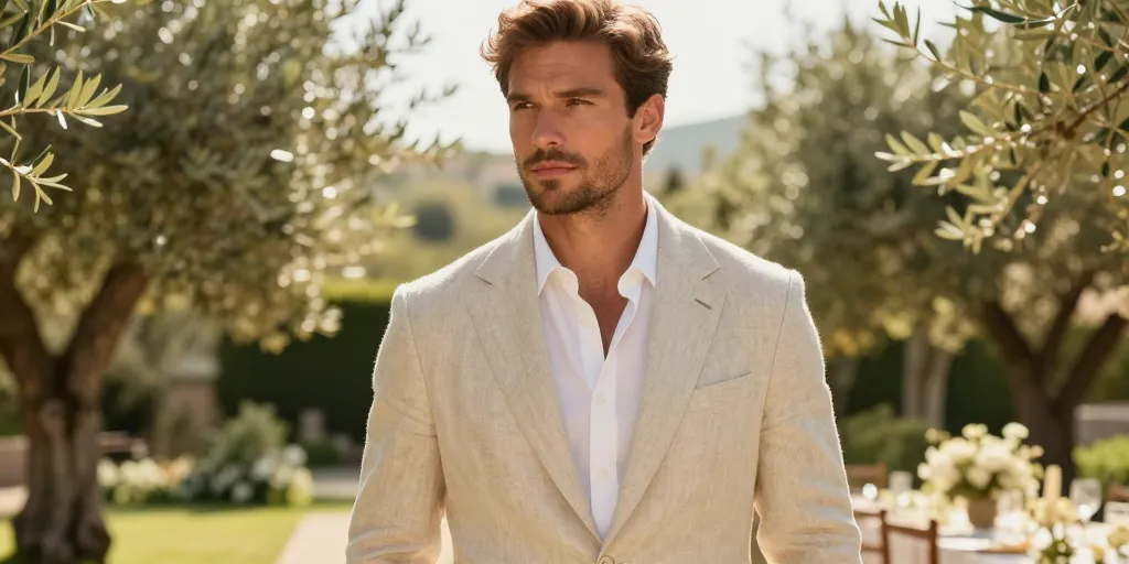 tenue invité mariage homme été