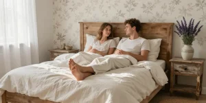 chambre style campagne chic