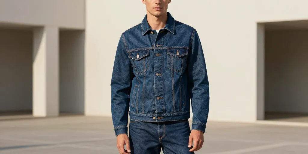 ensemble jean brut homme