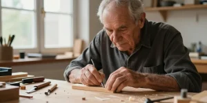 bricolage facile pour personnes âgées homme