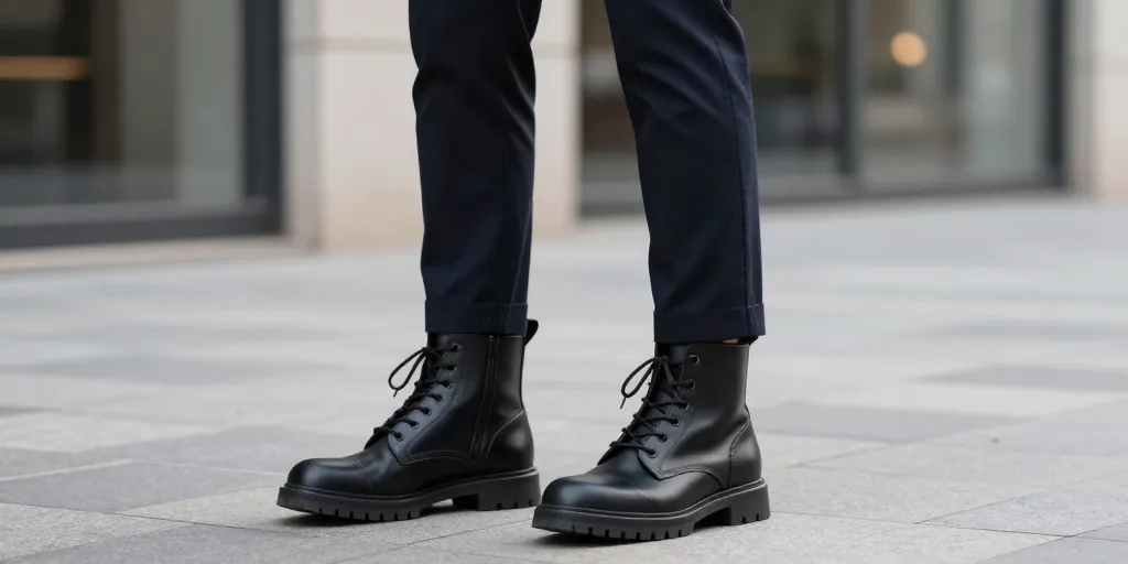 comment porter des bottes homme