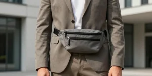 comment porter sac banane homme