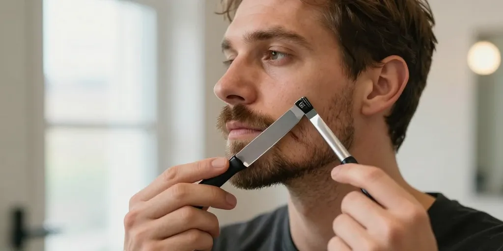 comment se raser la moustache