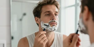 comment se raser la moustache