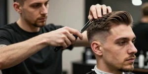 coupe à la mode homme