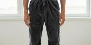 pantalon en velours côtelé homme